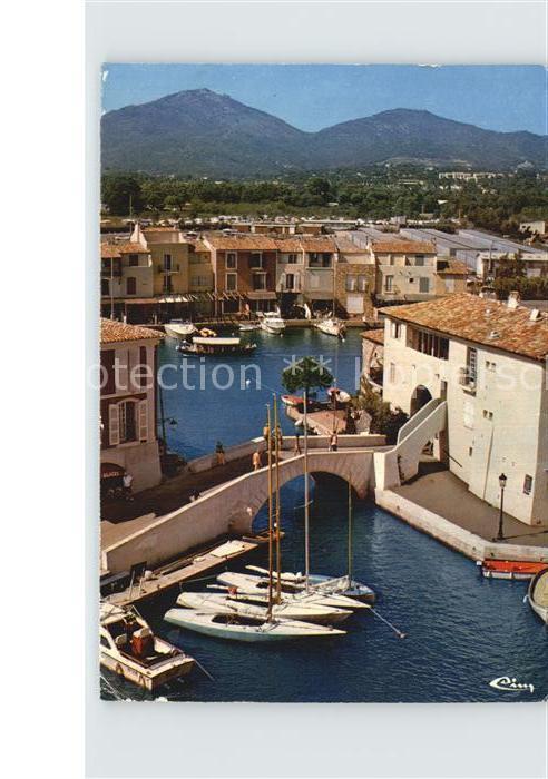 Port Grimaud Brueckenpartie