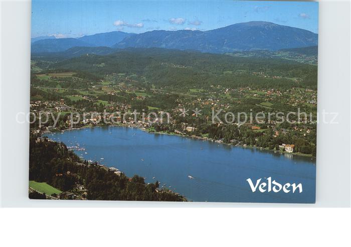 Velden Woerthersee Fliegeraufnahme