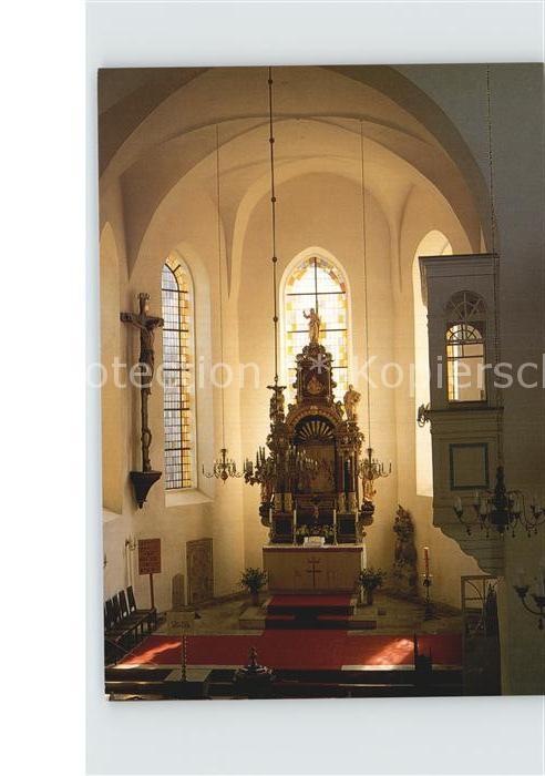 Wolkenstein Erzgebirge St. Barholomaeus Kirche intern