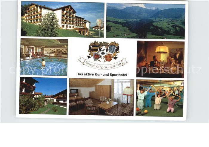 Oberstaufen Oberallgaeu Bayern Hotel Allgaeu-Sonne