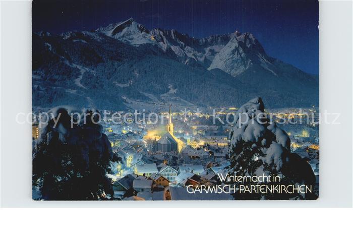 GARMISCH-PARTENKIRCHEN Bayern mit Zugspitzgruppe