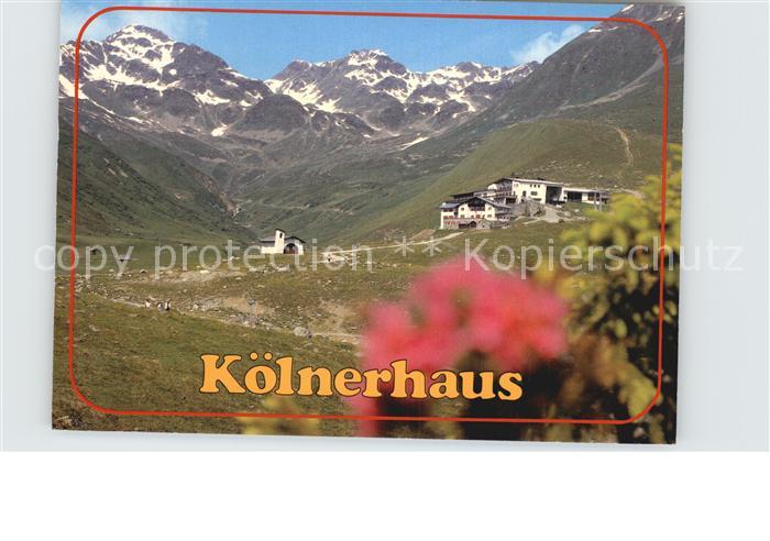 Serfaus Tirol Koelnerhaus mit Furgler