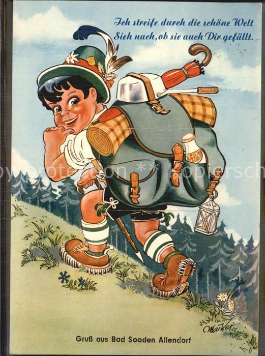 Bad Sooden-Allendorf Wanderjunge Leporello