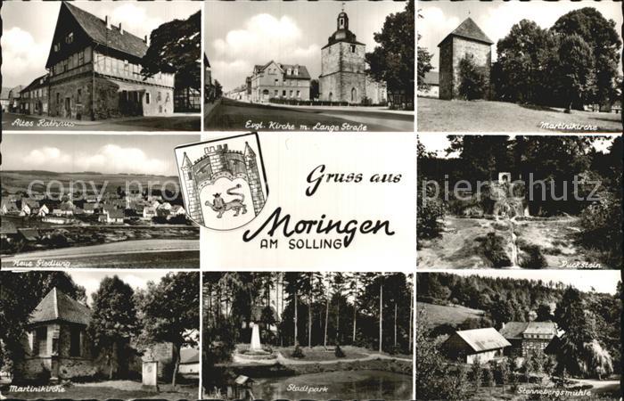 Moringen Solling Martinikirche Altes Rathaus Evangelische Kirche