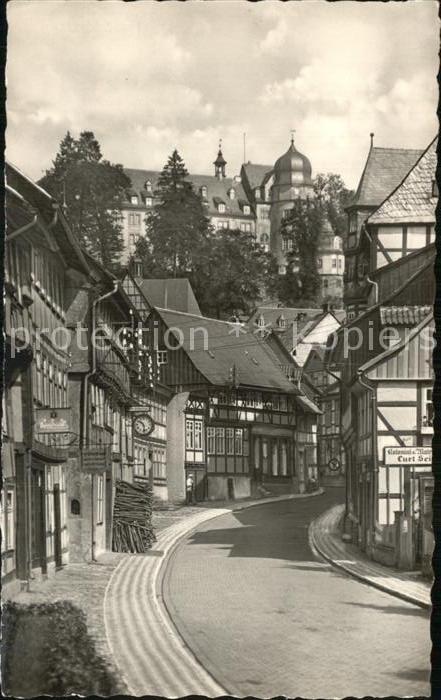Stolberg Harz Thomas Muentzer Gasse Schloss