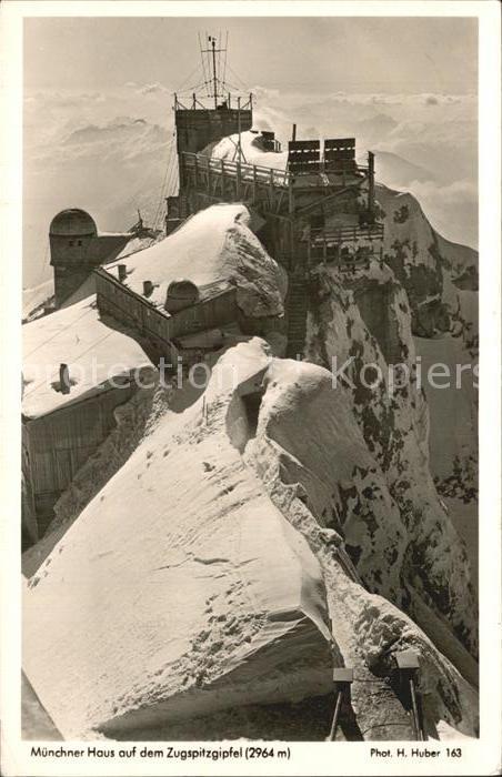 Zugspitze Muenchner Haus Gipfel