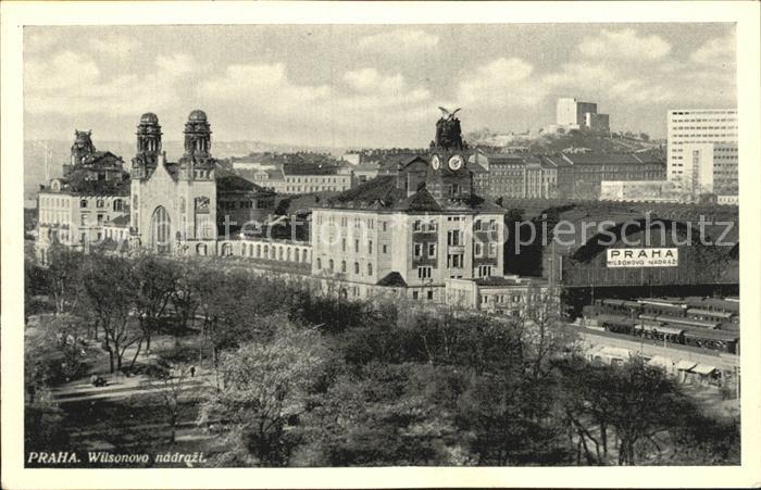 Praha Prahy Prague Wilson Bahnhof
