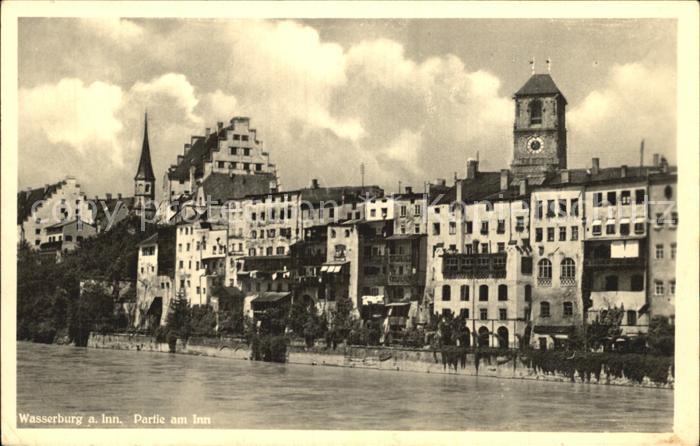 Wasserburg Inn Partie am Inn