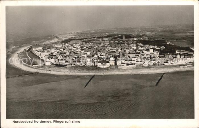 Norderney Nordseebad Fliegeraufnahme