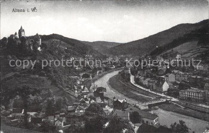 Altena Lenne Panorama