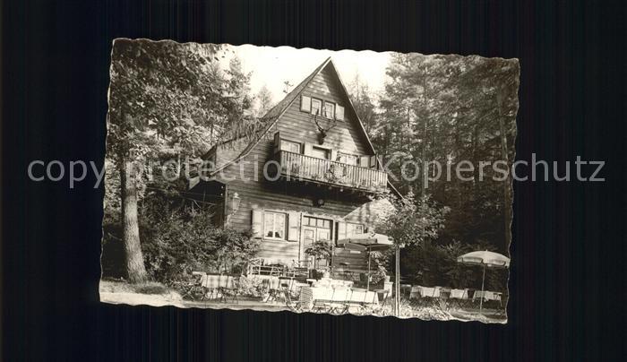 BERNKASTEL-KUES Berncastel Rheinland-Pfalz Blockhaus Hubertus