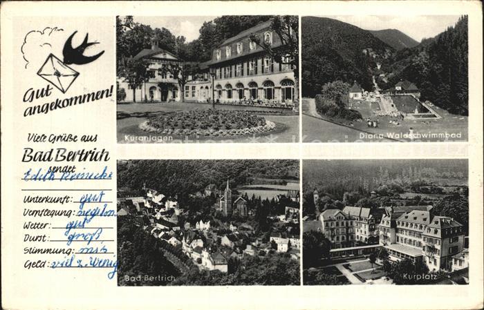 Bad Bertrich Kuranlagen Diana Waldschwimmbad Kurplatz