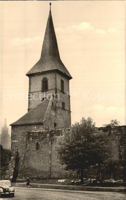 Weida Thueringen Wiedenkirche Ruine