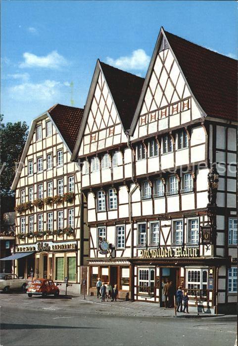 Soest Arnsberg Fachwerkhaeuser Marktplatz