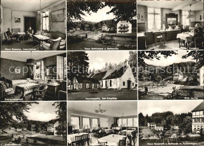 Leichlingen Rheinland Pilgerheim Weltersbach Haus Bethlehem Bethanien Heimkapell