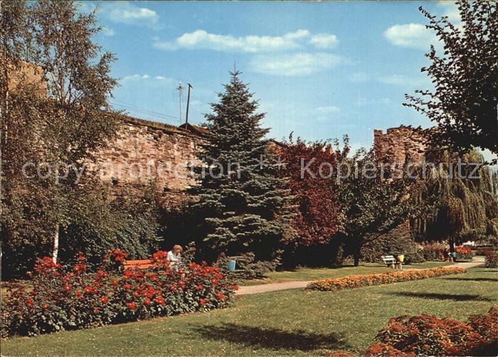 Ahrweiler Ahr Gruenanlagen Kanonenturm