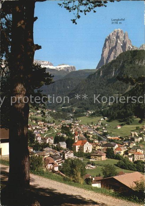 Dolomiten Ortisei Val Gardena Sankt Ulrich Groedner Tal