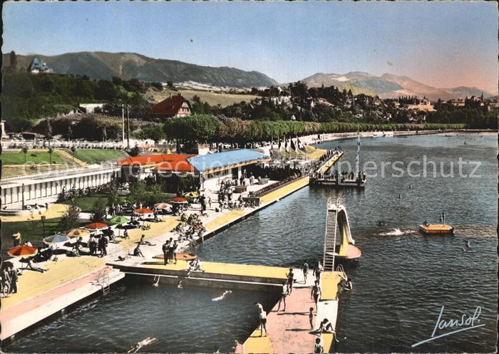 Thonon-les-Bains Hafen Mont Hermone Forchet