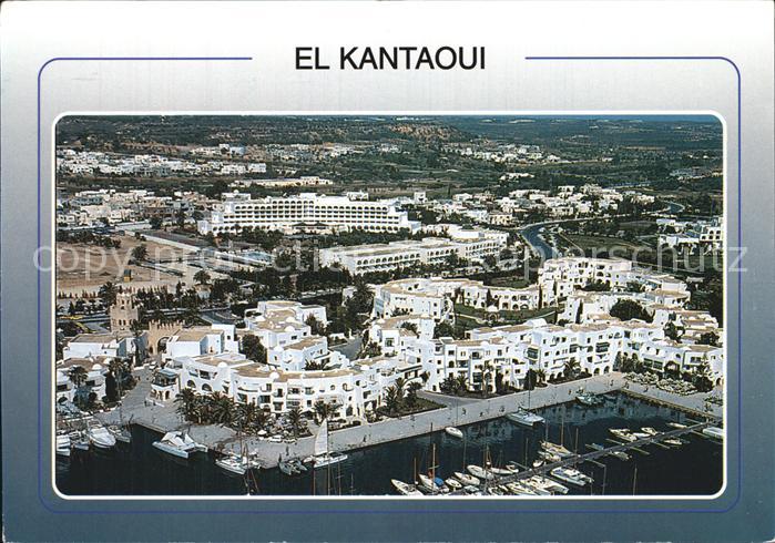 El-Kantaoui Luftaufnahme Hafen