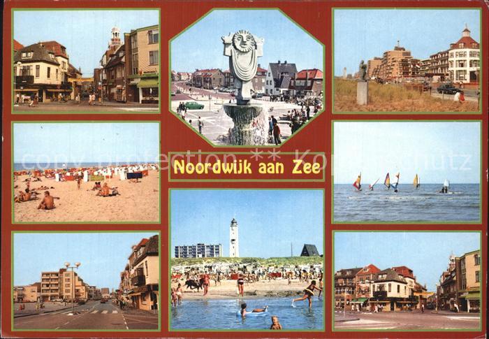Noordwijk aan Zee  Strand Ortsansichten