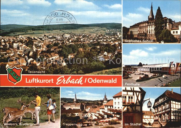 Erbach Odenwald Schloss Festhalle Wildpark Brudergrund Staedtel