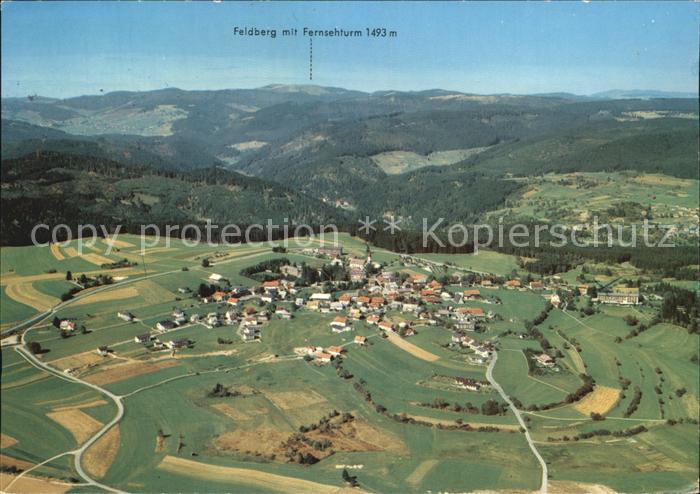 Hoechenschwand Schwarzwald BW Feldberg Luftaufnahme