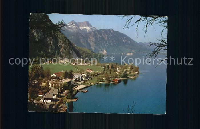 Weissenbach Attersee Panorama Schafberg