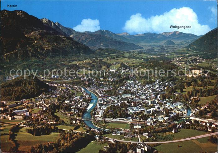 Bad Ischl Salzkammergut Luftaufnahme