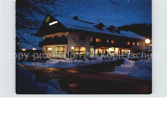Bodenmais Feriengut Hotel Boehmhof Nachtaufnahme