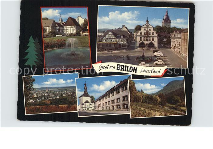 Brilon Hochsauerlandkreis NRW Ortsansichten