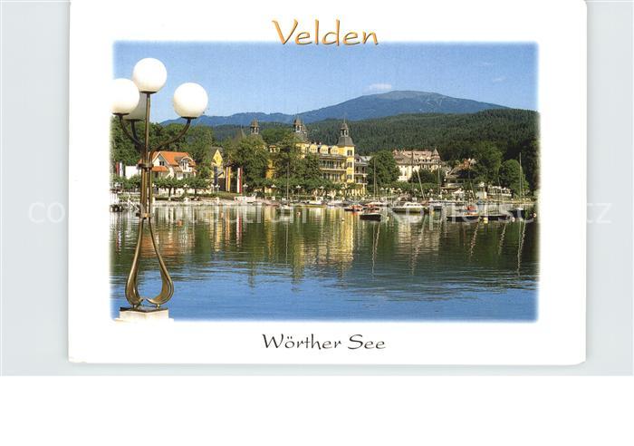 Velden Woerthersee Schloss Velden mit Gerlitzen