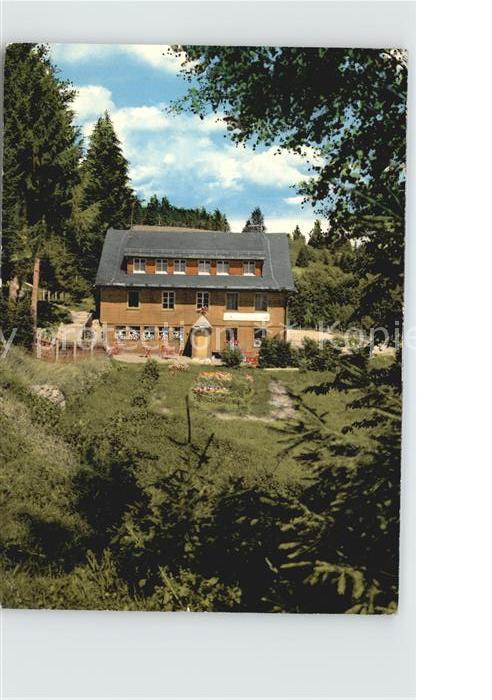 Dachsberg Suedschwarzwald Schullandheim Hans Thoma Gymnasium