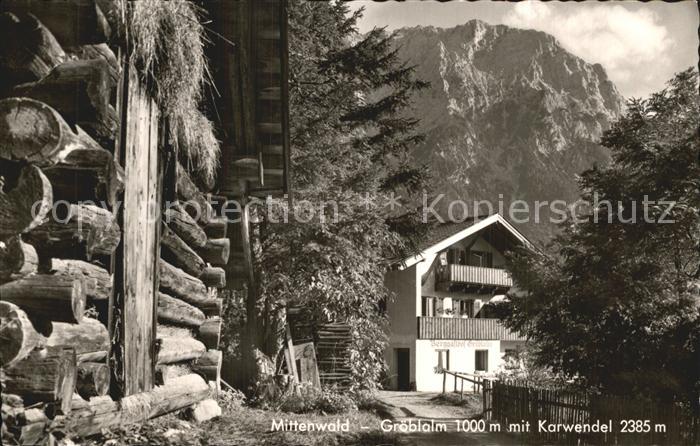 Mittenwald Karwendel Tirol Groebalm