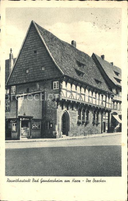 Bad Gandersheim Roswithastadt Braken
