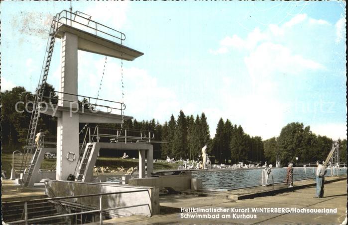 Winterberg Hochsauerland Schwimmbad am Kurhaus