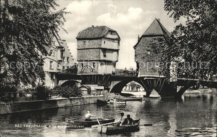 Bad Kreuznach alte Brueckenhaeuser