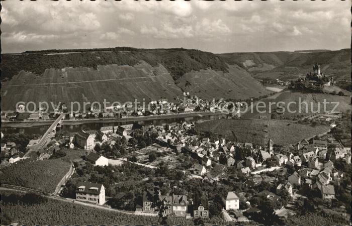 Cochem Mosel Blick von der Umkehr