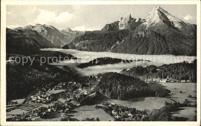 BERCHTESGADEN Bayern Blick von der Marxenhoehe