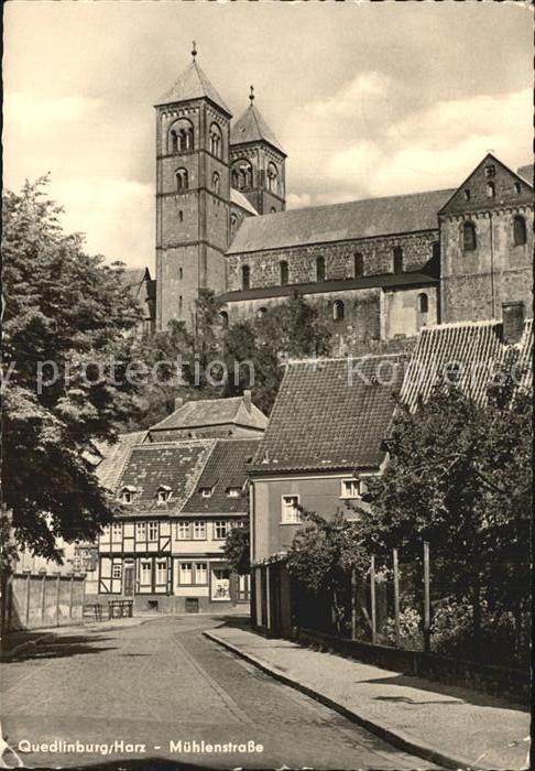 Quedlinburg Harz Muehlenstrasse