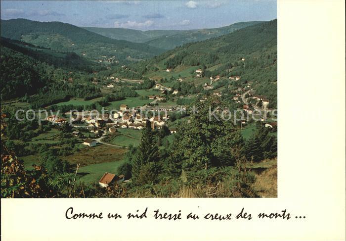 Ventron Vosges Fliegeraufnahme