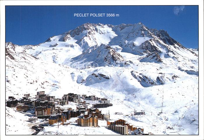 Val Thorens Savoie Fliegeraufnahme