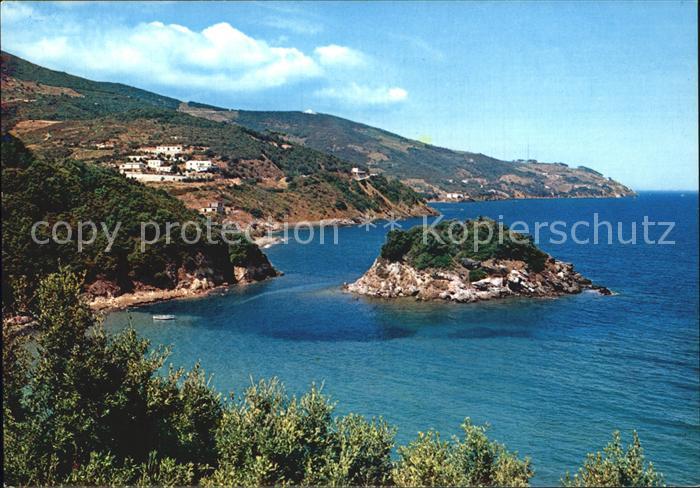 Isola d Elba Fliegeraufnahme