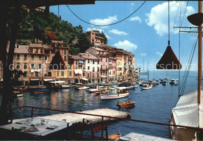 Portofino Liguria Hafen Ristorante Il Pitosforo