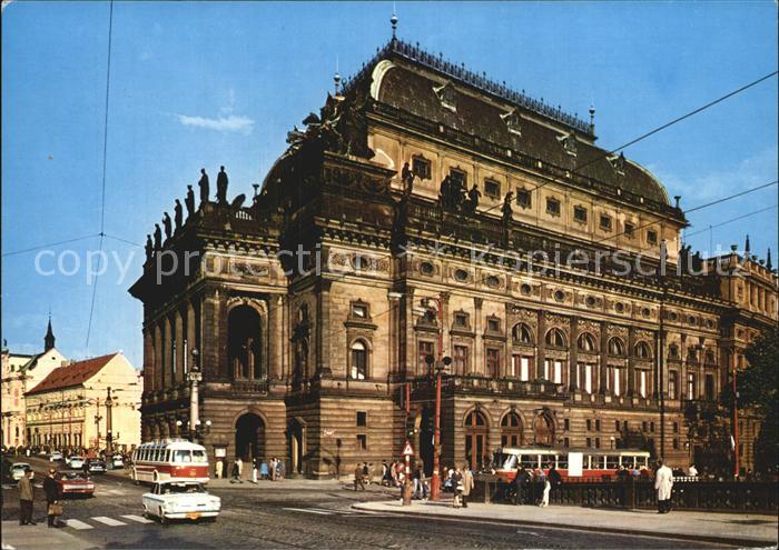 Praha Prahy Prague Nationaltheater