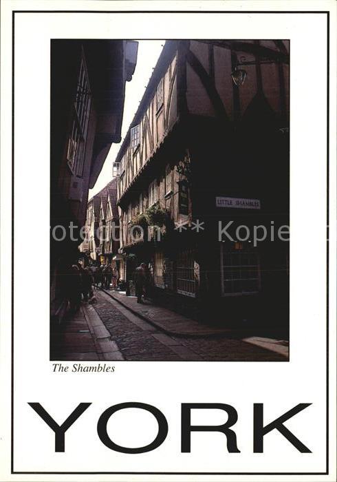 York UK The Shambles