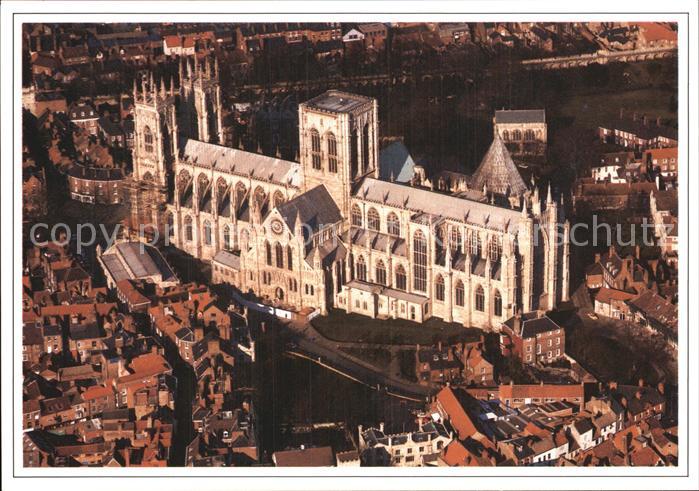 York UK Fliegeraufnahme Minster