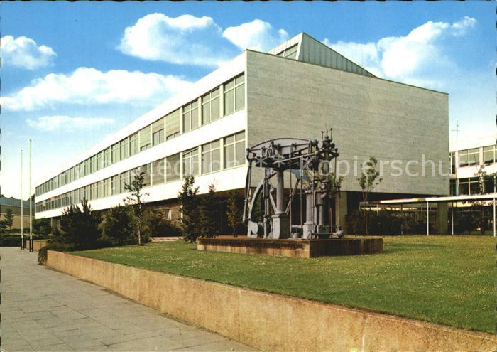 BIELEFELD  CITY Ingenieurschule und erste Dampfmaschine