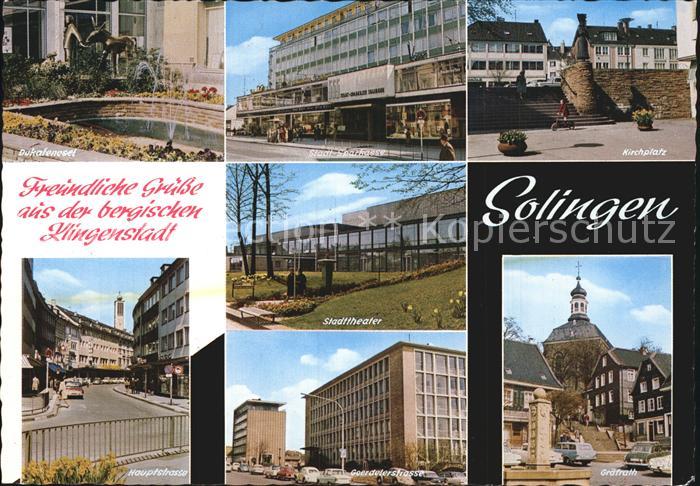Solingen Kirchplatz Hauptstrasse