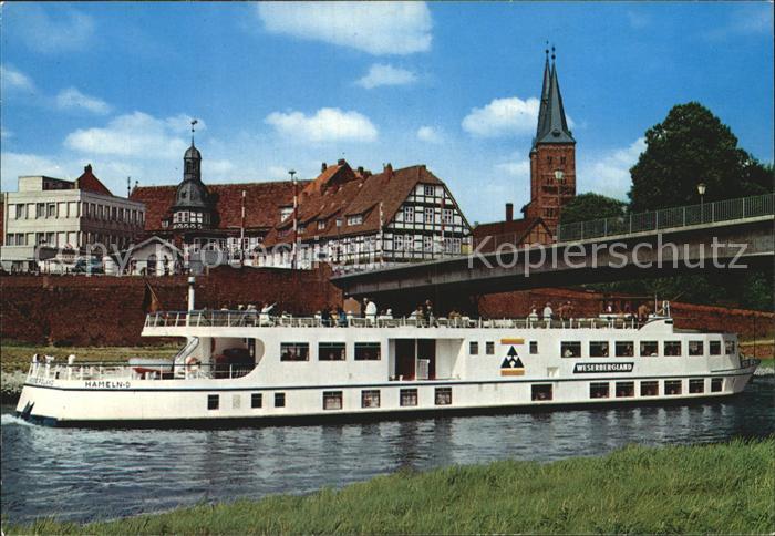 Hoexter Weser Weserbruecke