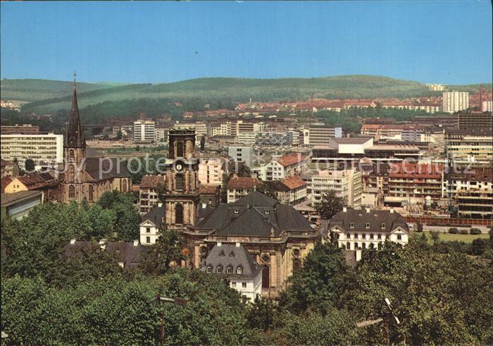 SAARBRueCKEN Saarland Blick vom Triller